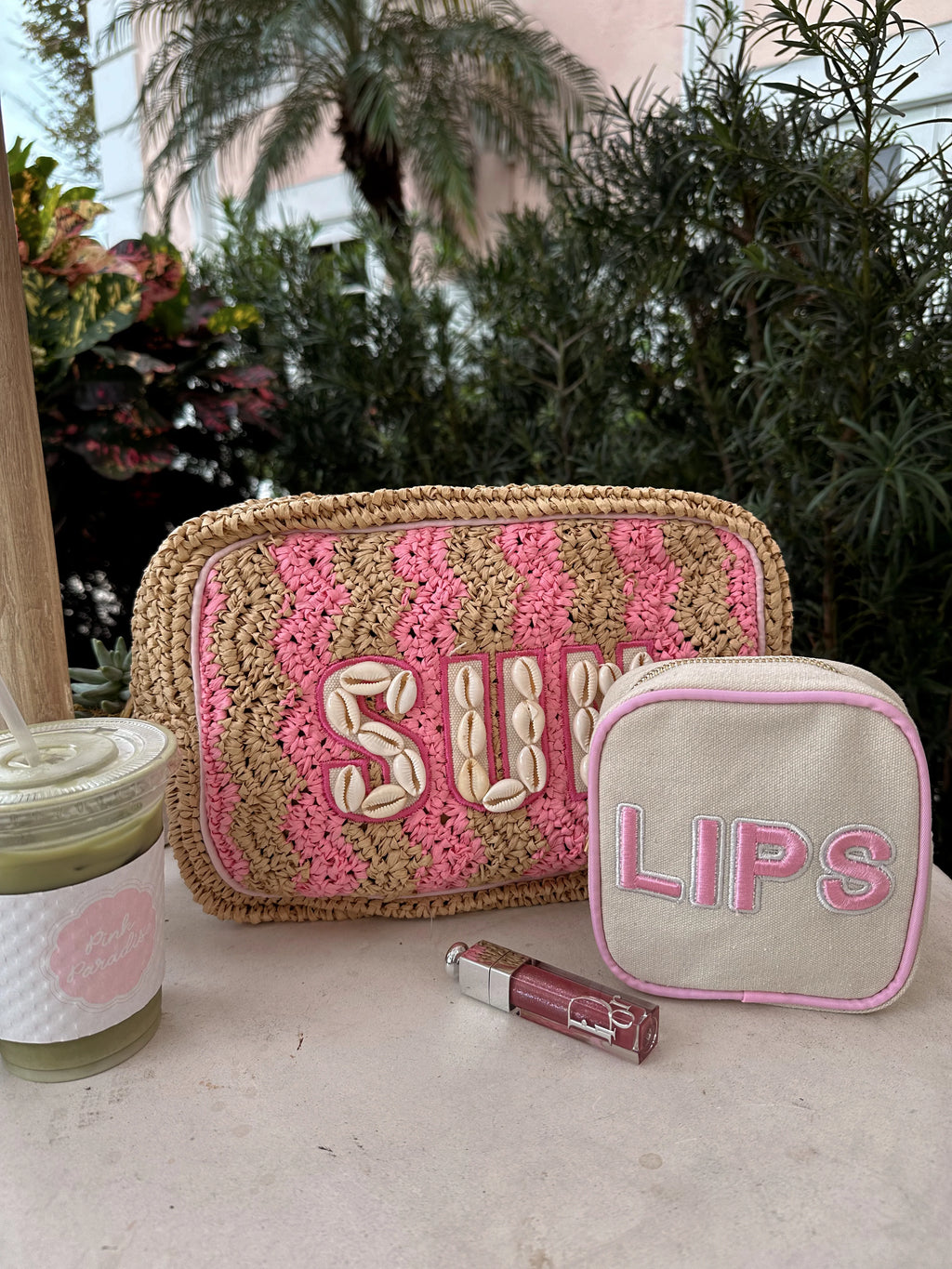 KENZ KUSTOMZ Lips Mini Travel Pouch