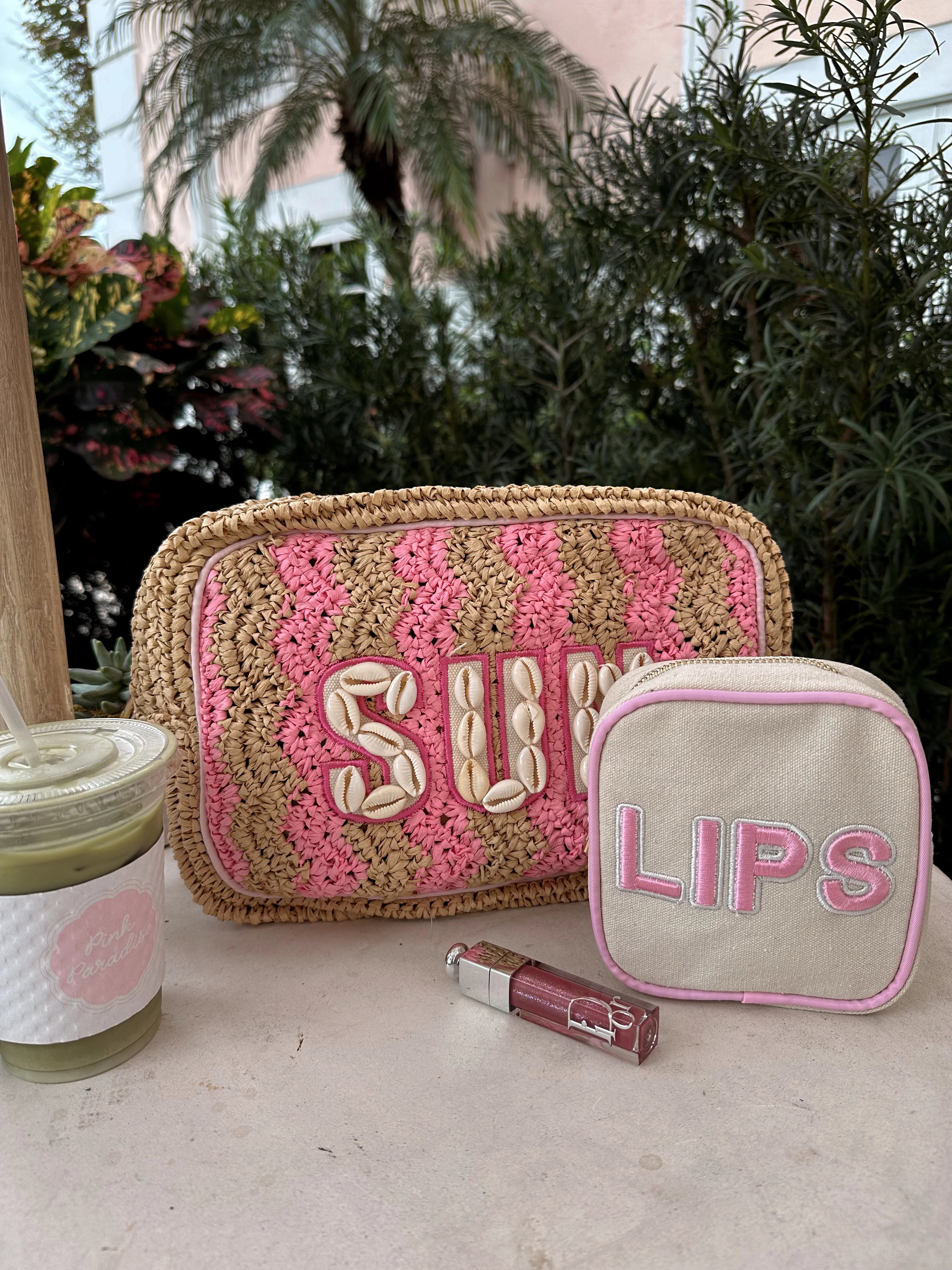 KENZ KUSTOMZ Lips Mini Travel Pouch