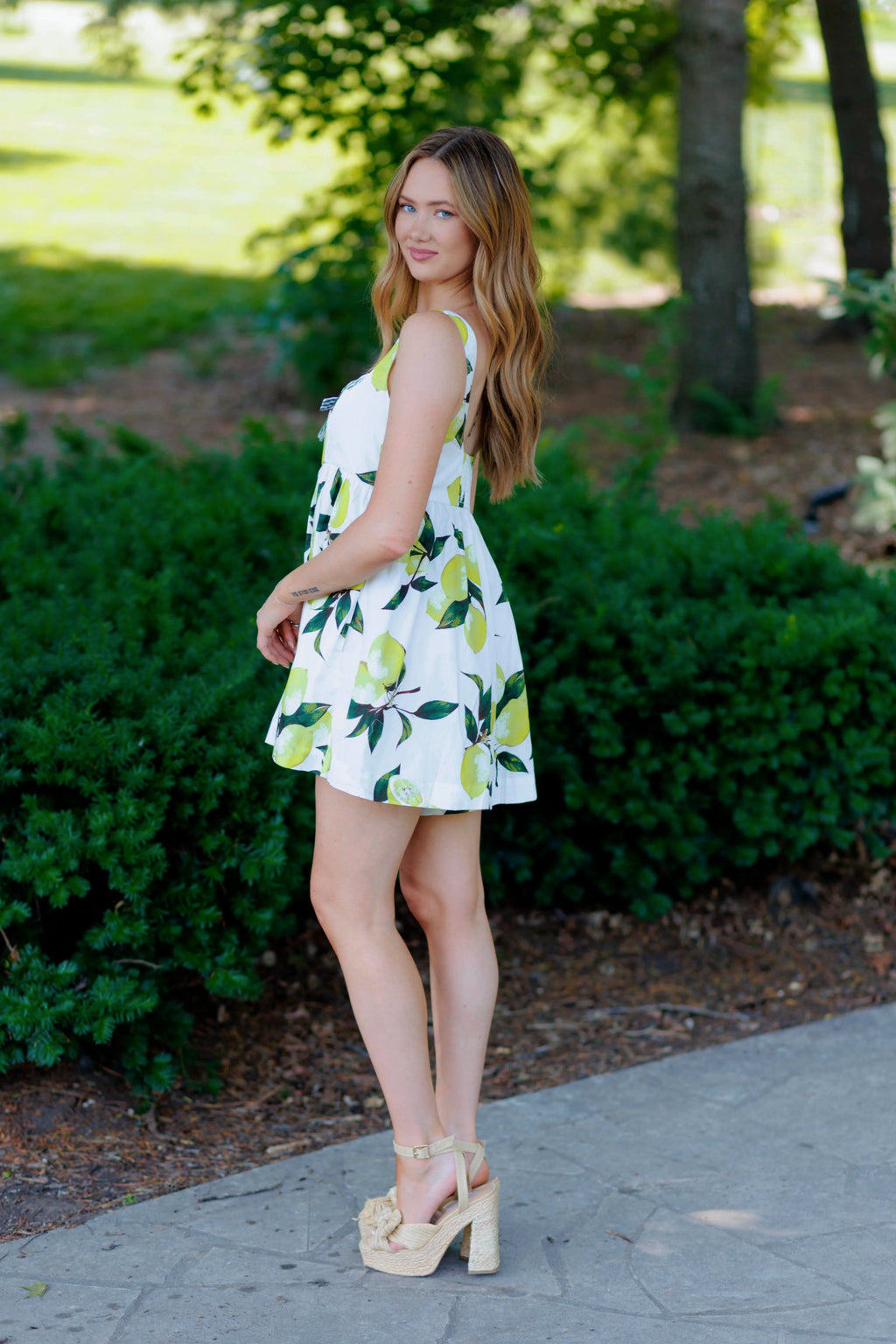 Lelia Lemon Romper
