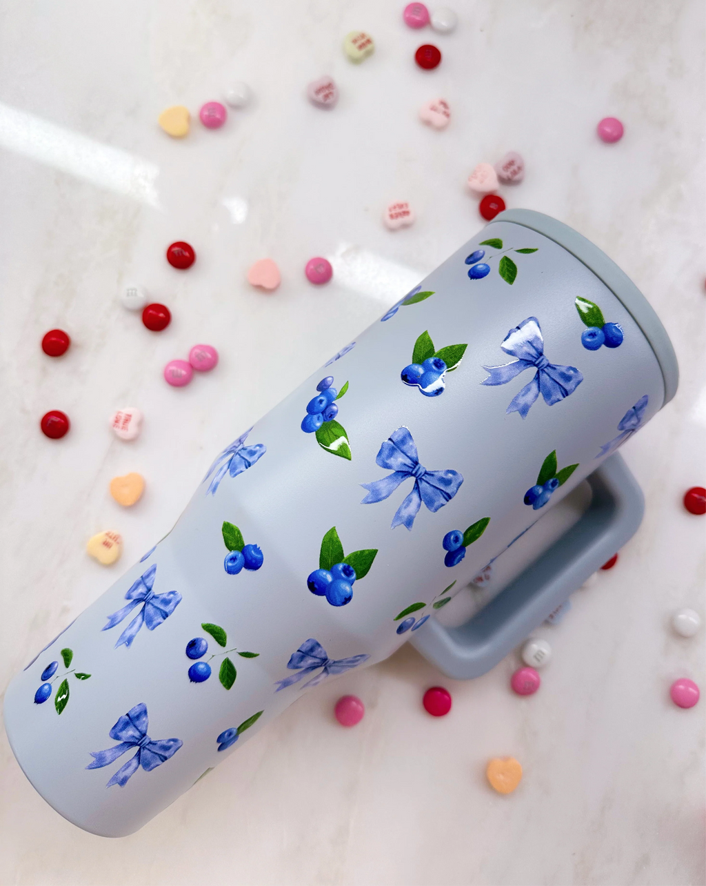 Blueberry Bliss Drink Tumbler - 40oz