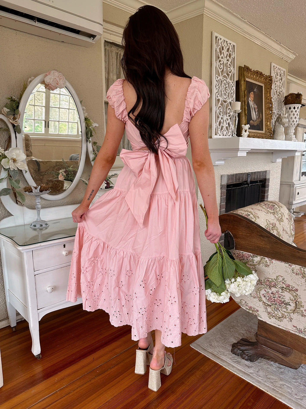 Forever In Love Pintuck Top