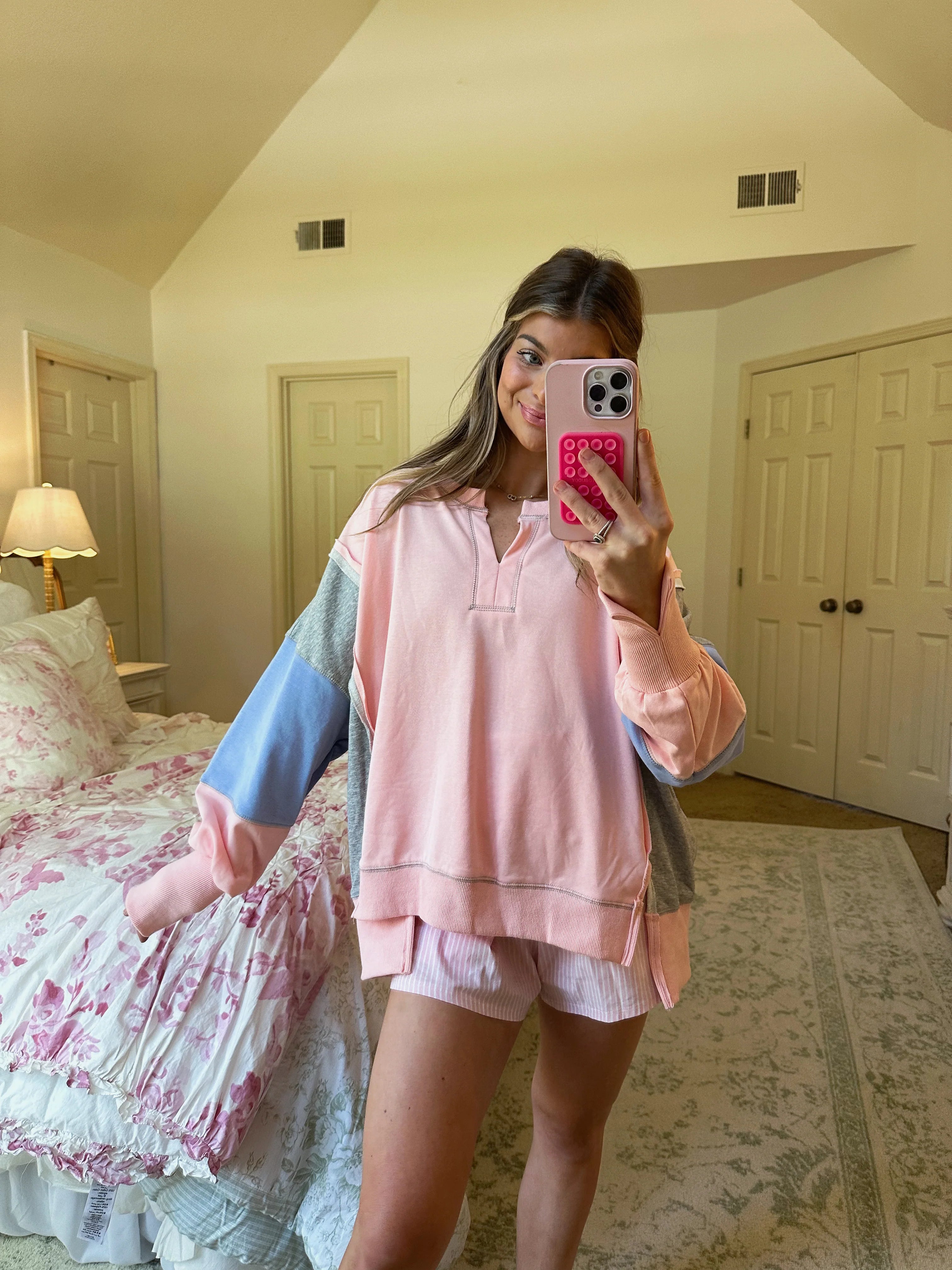 Soft Heart Loose Fit Long Sleeve