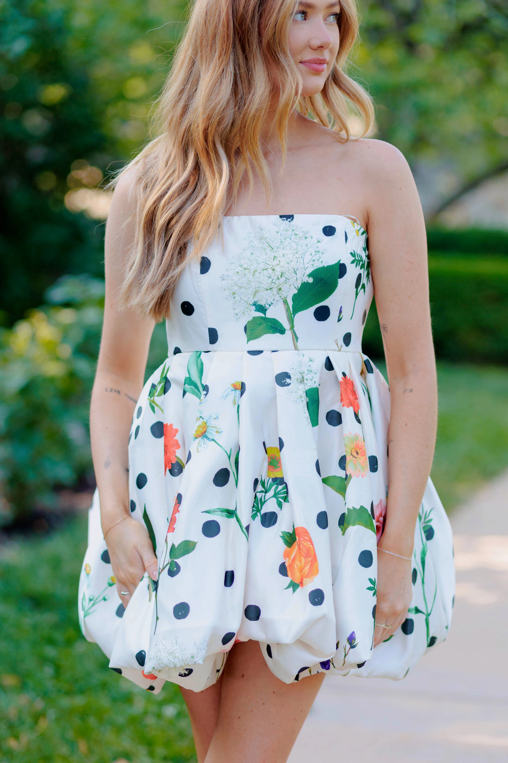 Madeline Strapless Mini Dress