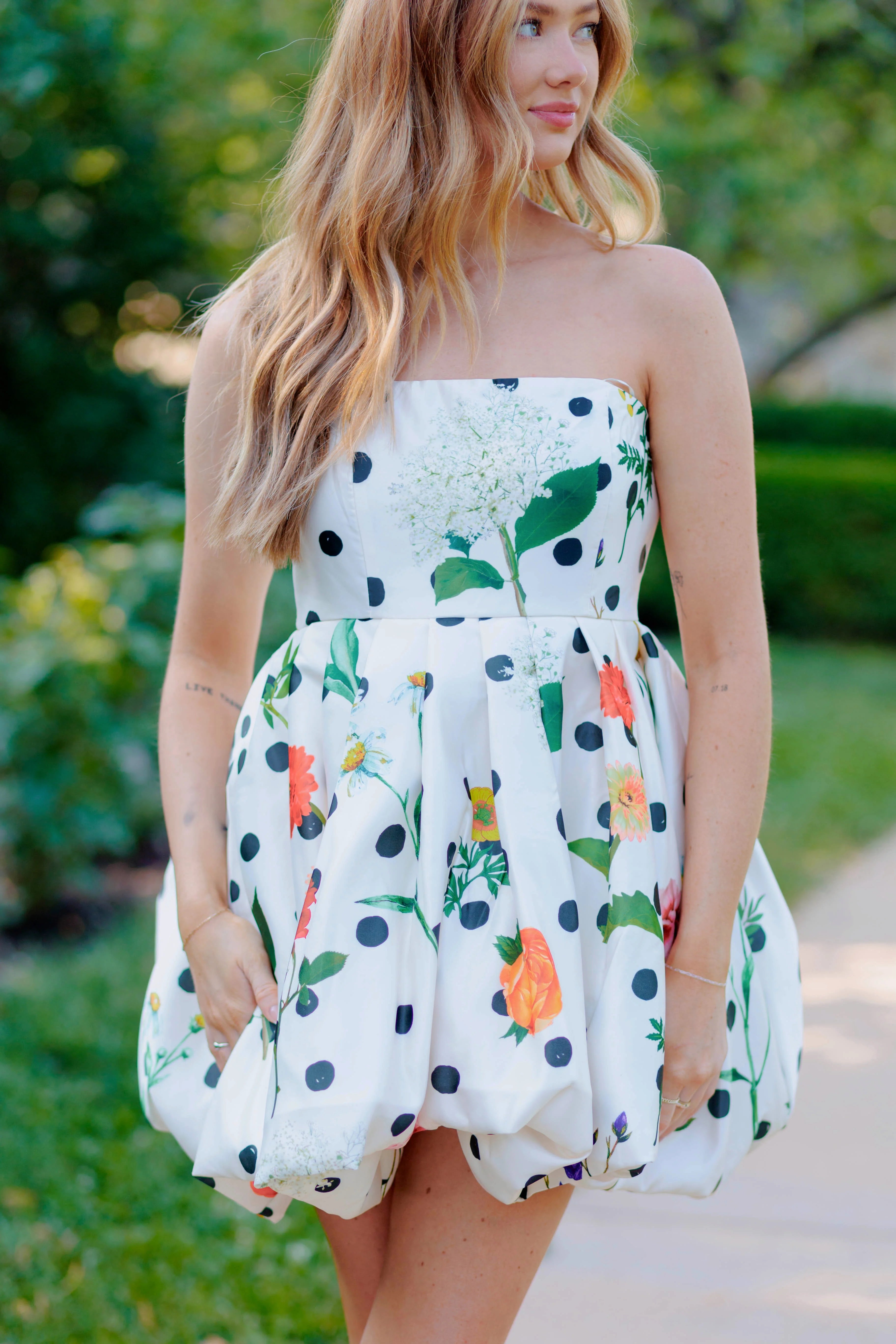 Madeline Strapless Mini Dress