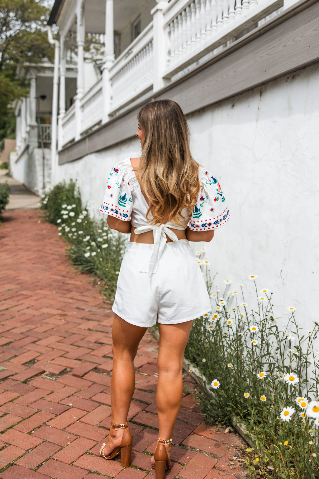 Ember Embroidered Set