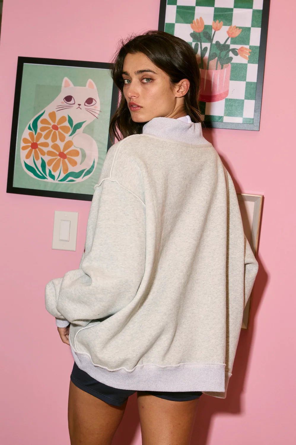 Georgia REVERSIBLE Mockneck