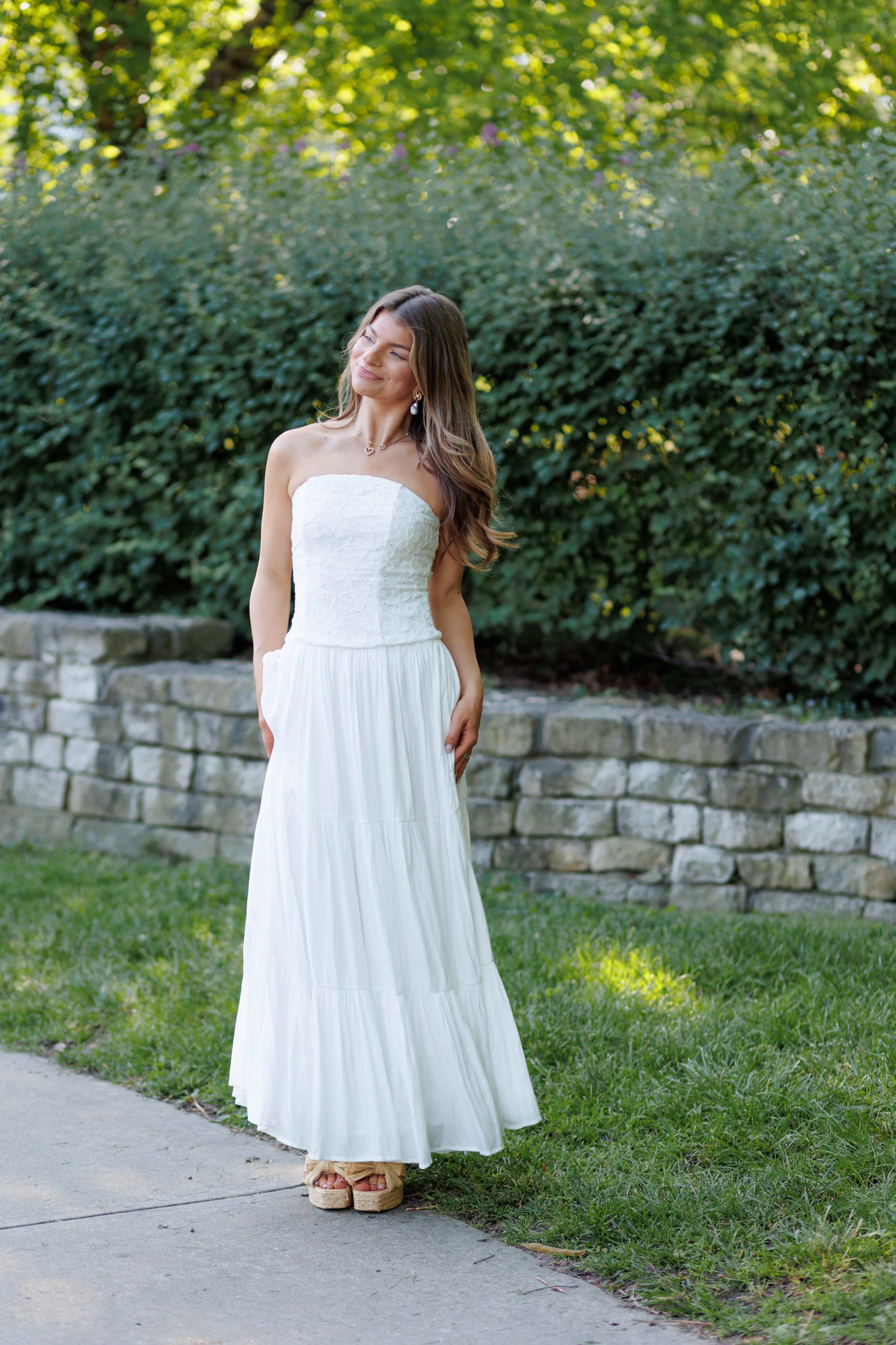 Phoebe Maxi Dress - White