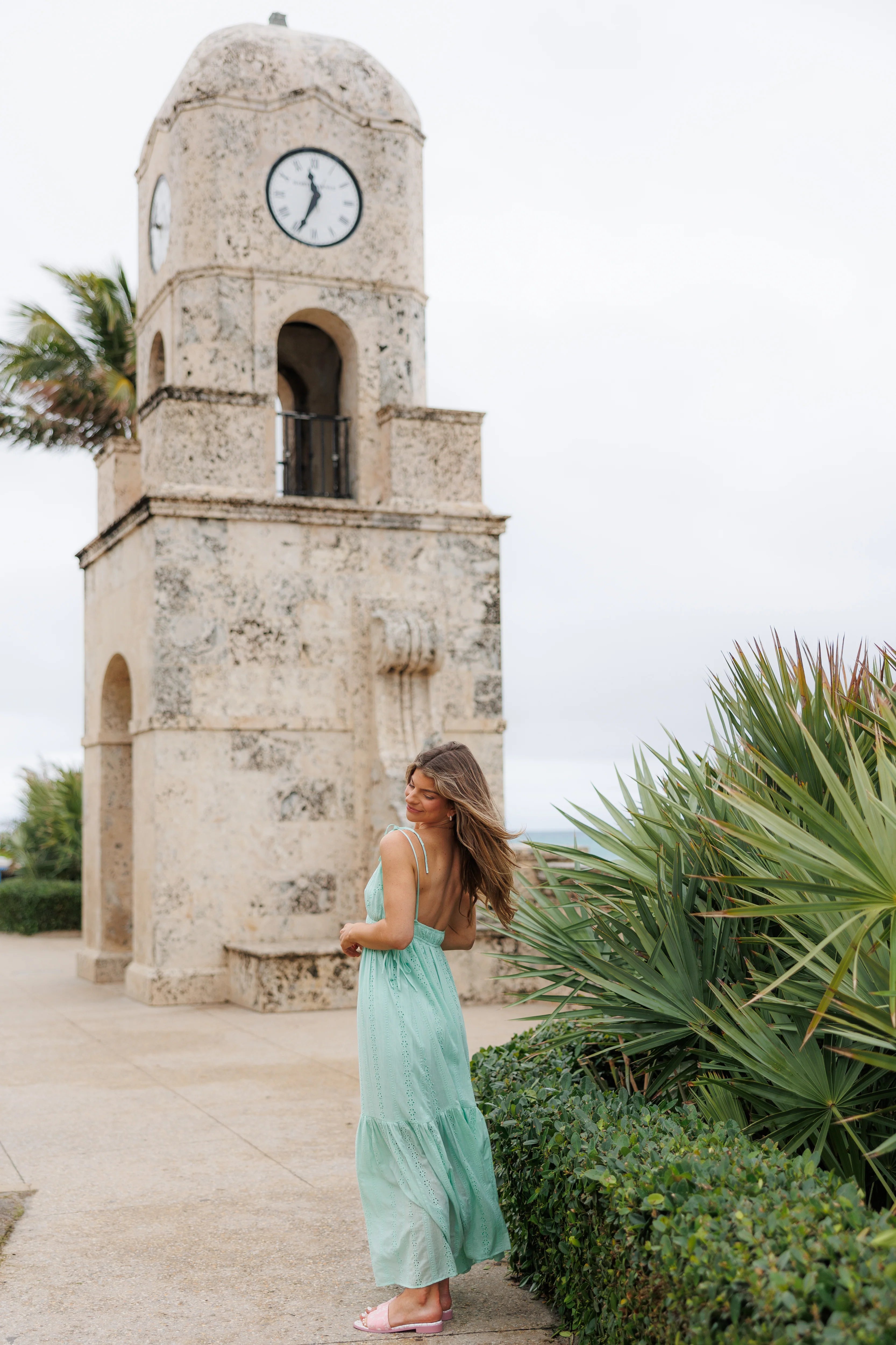 Melodi's Mint Tea Eyelet Maxi Dress - Mint
