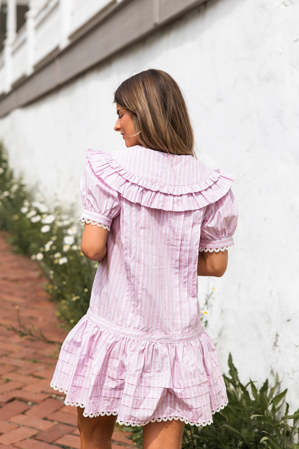 Elowen Mini Dress - Lilac