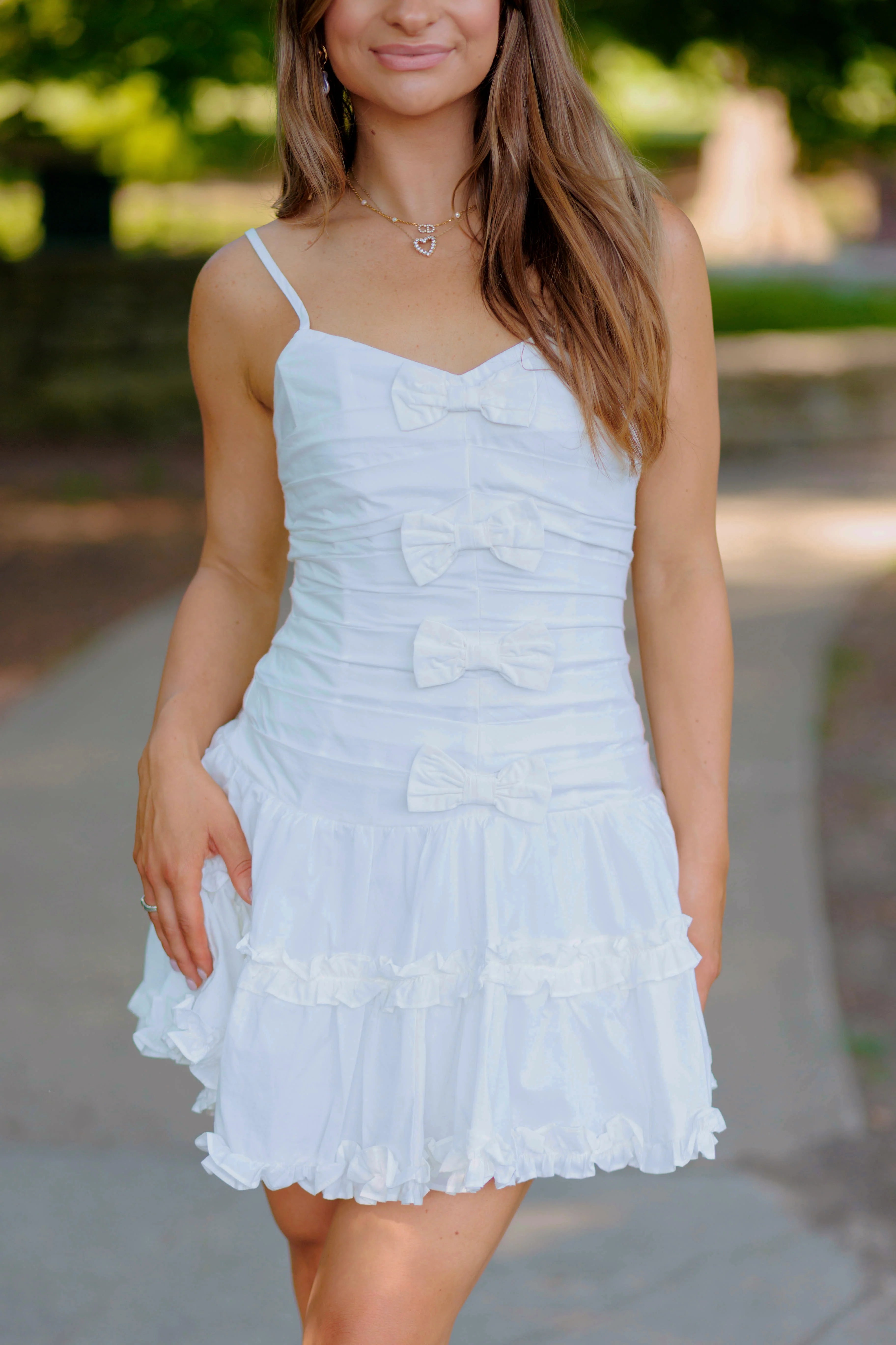 Romilly Mini Dress - White