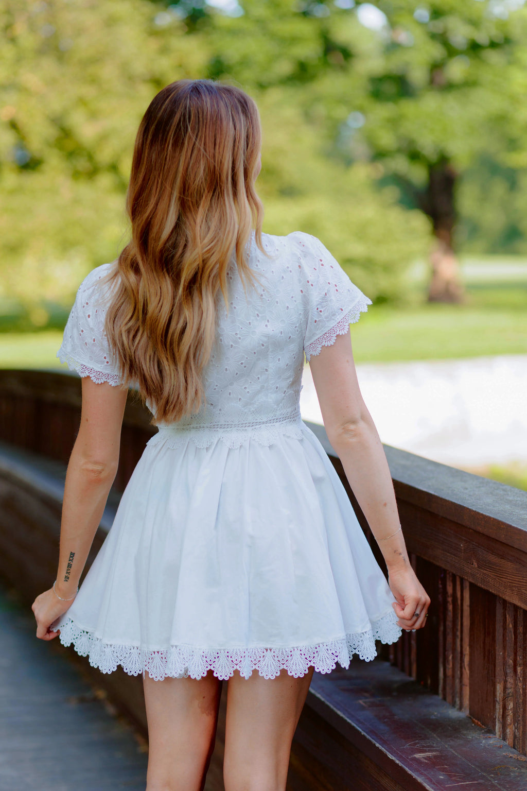 Dulcie Mini Dress - White