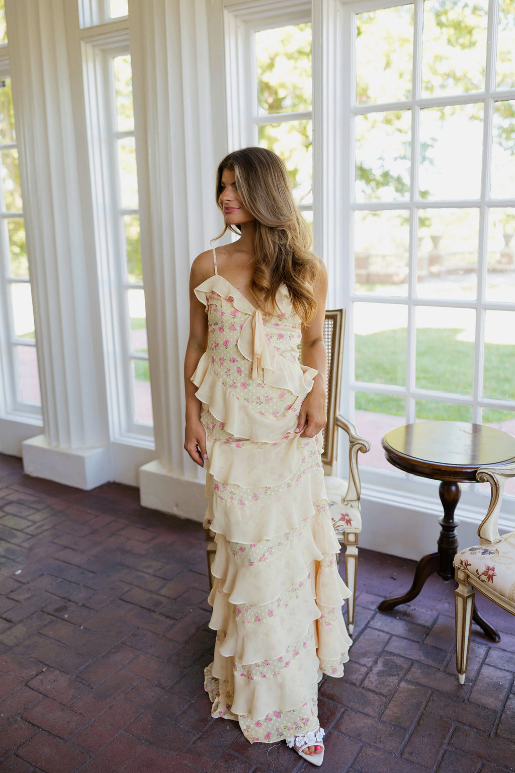 Belle Maxi Dress - Butter Yellow