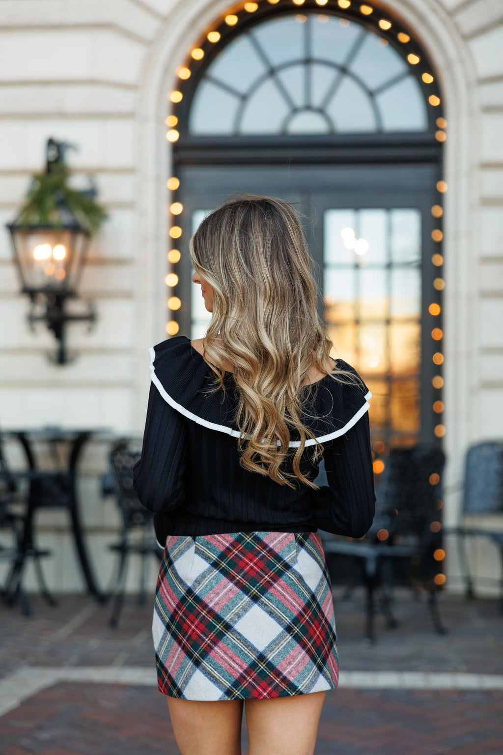 Lucette Bow Front Top