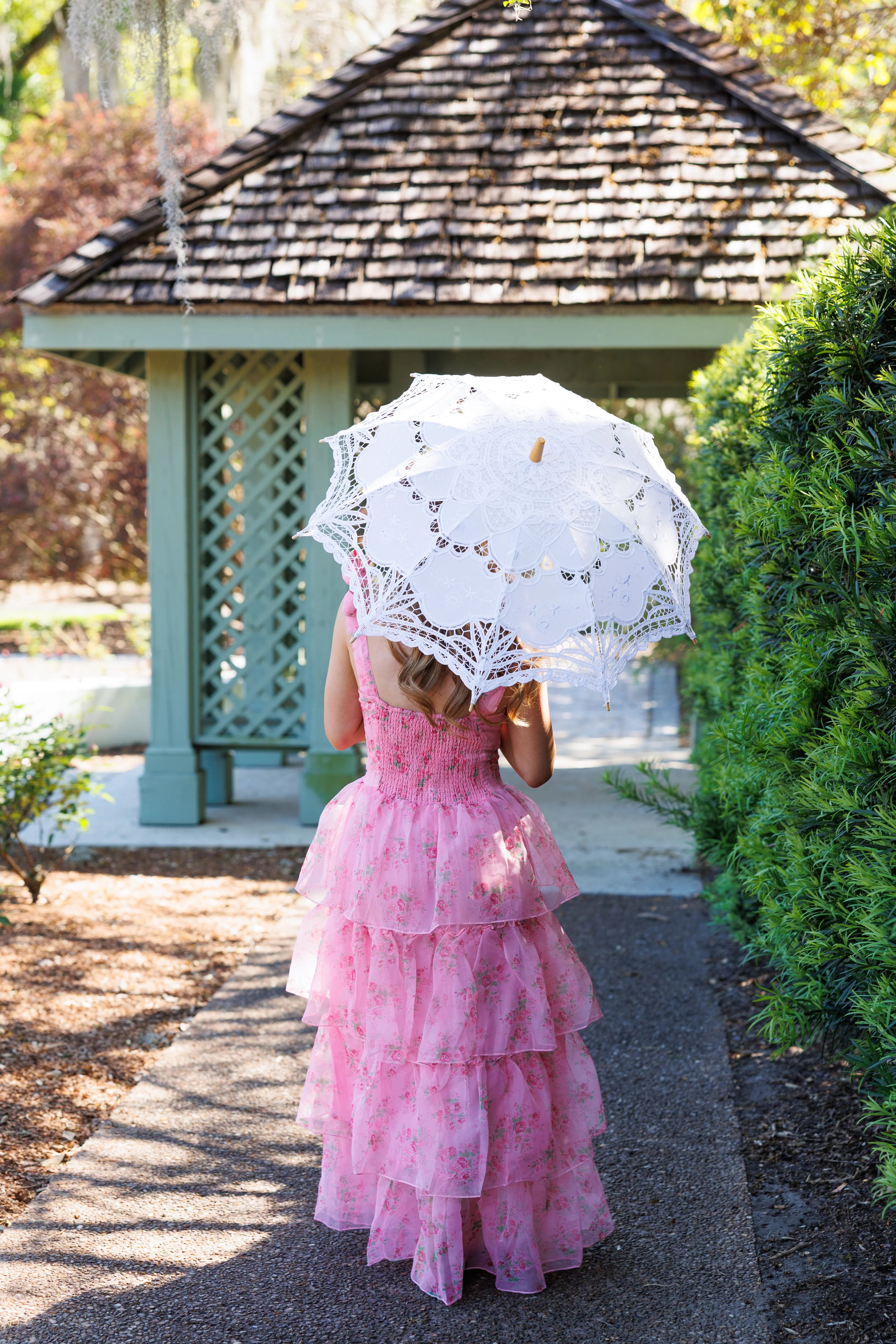 Florence Maxi Dress - Pink Floral
