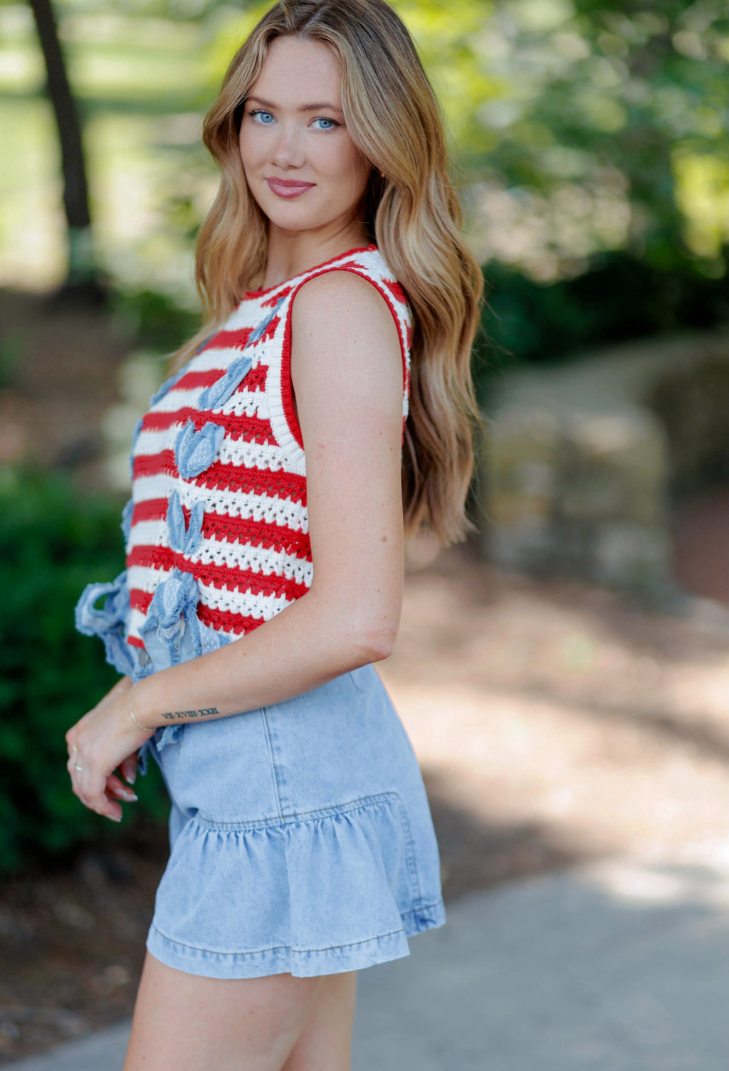 Archie Striped Sweater Vest