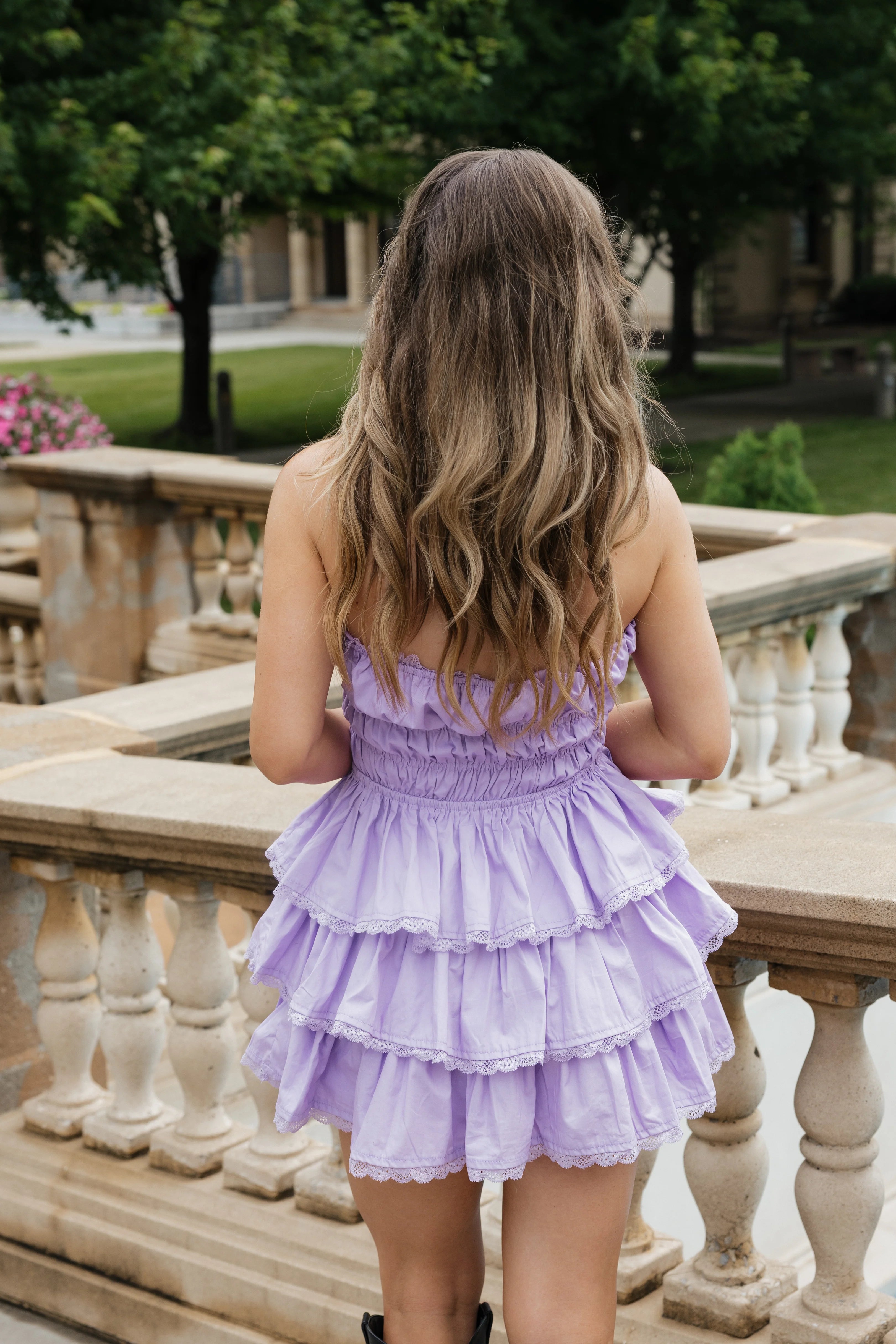 Reece Mini Dress - Lavender